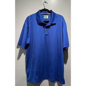 Ben Hogan Men’s XL Performance Polo – Royal Blue PowerAir Golf, Athletic Techwea